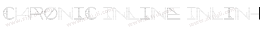 Chronic Inline Inlin字体转换
